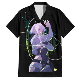 Chemise hawaïenne Lucy Anime Cyberpunk