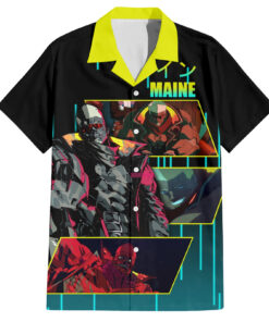 Chemise hawaïenne Maine Cyberpunk