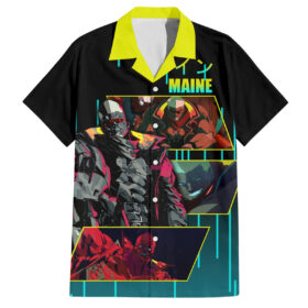 Chemise hawaïenne Maine Cyberpunk