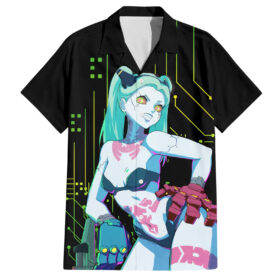 Chemise hawaïenne Rebecca Cyberpunk