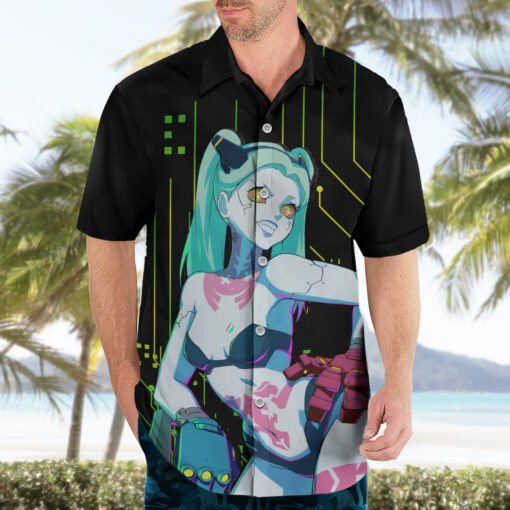 Chemise hawaïenne Rebecca Cyberpunk – Image 3