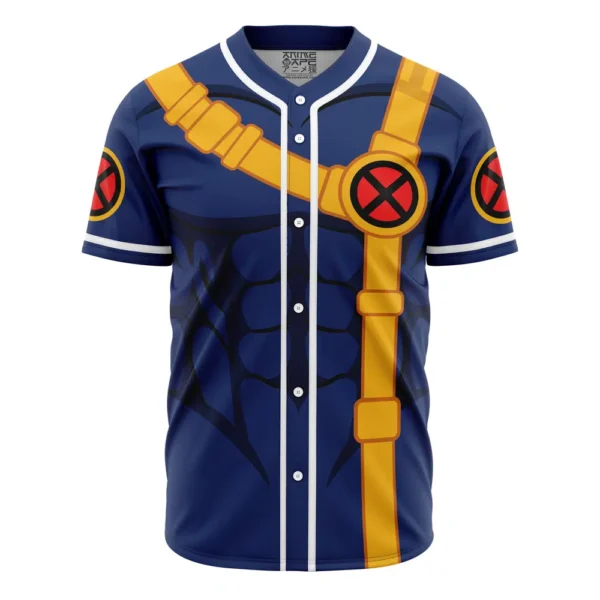 Maillot de baseball Cyclope X-Men Marvel