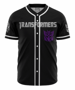 Maillot de baseball Decepticons Transformers