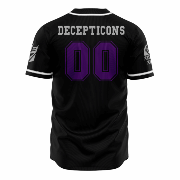 Maillot de baseball Decepticons Transformers – Image 3
