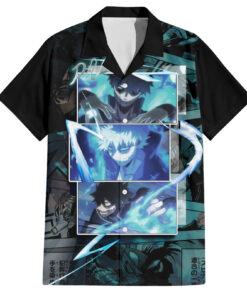 Chemise hawaïenne Dabi My Hero Academia style manga