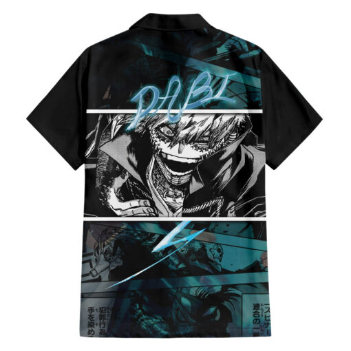 Chemise hawaïenne Dabi My Hero Academia style manga – Image 2