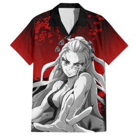 Chemise hawaïenne Daki Demon Slayer style japonais