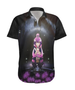 Chemise hawaïenne Yayoi Dark Gathering avec araignées