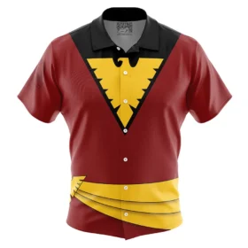 Chemise hawaïenne Phénix Noir Marvel