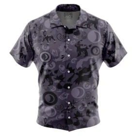 Chemise hawaïenne Pokémon Sombre