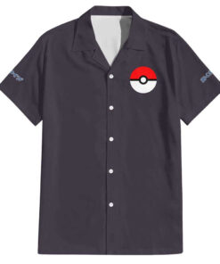 Chemise hawaïenne Pokémon type Ténèbres