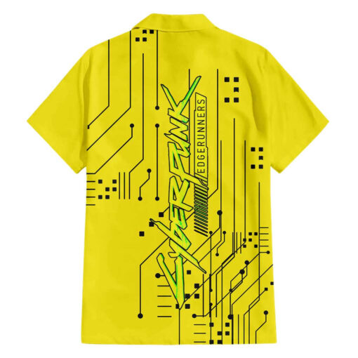 Chemise hawaïenne David Cyberpunk Edgerunners – Image 2