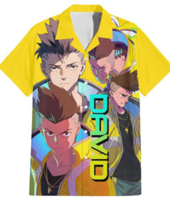 Chemise hawaïenne David Martinez Cyberpunk Edgerunners