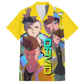 Chemise hawaïenne David Martinez Cyberpunk Edgerunners
