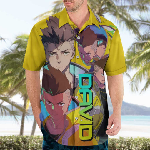 Chemise hawaïenne David Martinez Cyberpunk Edgerunners – Image 3