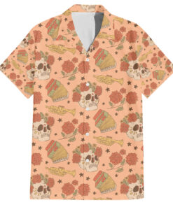 Chemise hawaïenne Crânes sucrés Jour des Morts