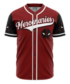 Maillot de baseball Deadpool Mercenaires Marvel