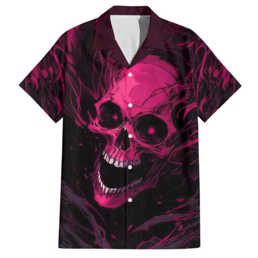 Chemise hawaïenne Crâne "Pas besoin de costume"
