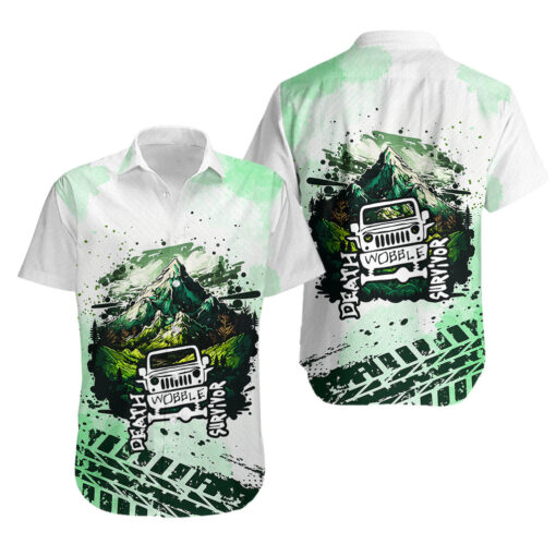 Chemise hawaïenne Jeep Death Wobble Survivor