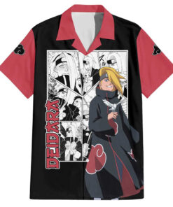 Chemise hawaïenne Deidara – Naruto style manga