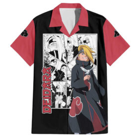 Chemise hawaïenne Deidara – Naruto style manga