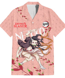 Chemise hawaïenne Nezuko démon – Demon Slayer