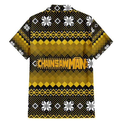Chemise hawaïenne Denji – Chainsaw Man édition Noël – Image 2