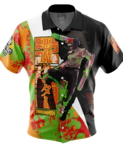 Chemise hawaïenne Denji Chainsaw Man