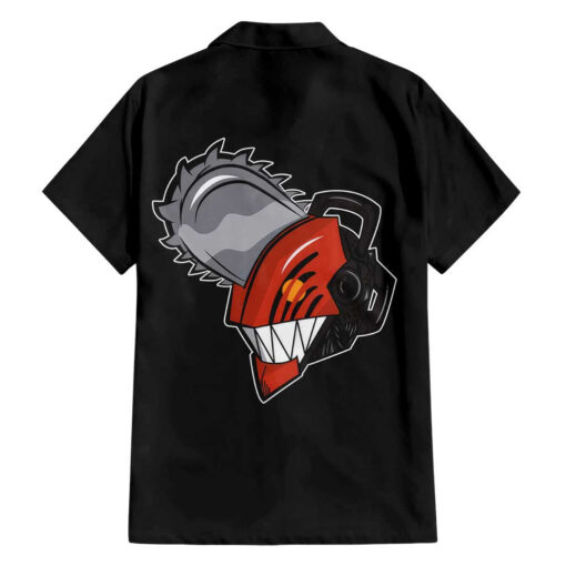 Chemise hawaïenne Denji – Chainsaw Man style manga – Image 2