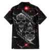 Chemise hawaïenne Crâne en diamant – Brille comme un diamant
