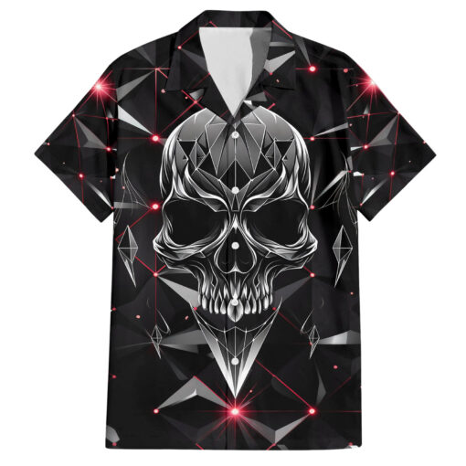 Chemise hawaïenne Crâne en diamant – Brille comme un diamant – Image 2