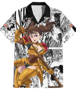 Chemise hawaïenne Diane – Seven Deadly Sins style manga