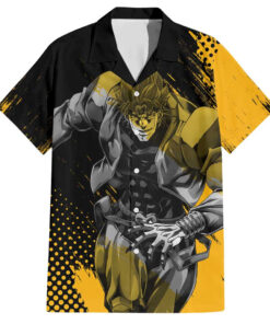 Chemise hawaïenne Dio Brando – JoJo’s Bizarre Adventure style manga