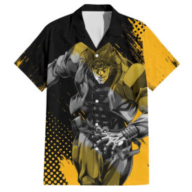 Chemise hawaïenne Dio Brando – JoJo’s Bizarre Adventure style manga