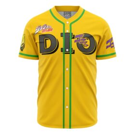 Maillot de baseball Dio JoJo’s Bizarre Adventure