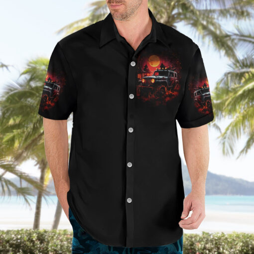 Chemise hawaïenne Jeep boueuse – Get Dirty Go Mudding – Image 3
