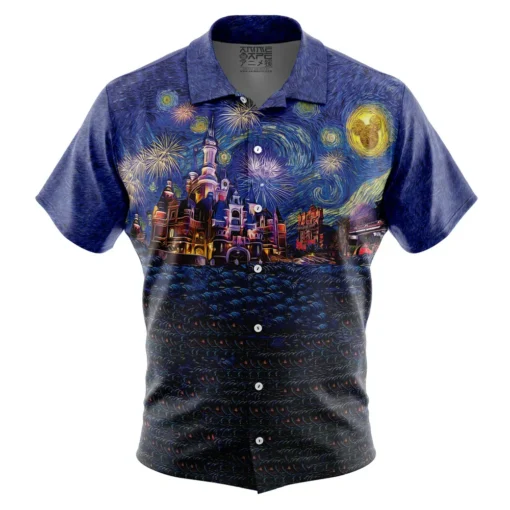 Chemise hawaïenne Nuit étoilée Disneyland