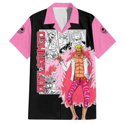 Chemise hawaïenne Doflamingo – One Piece style manga