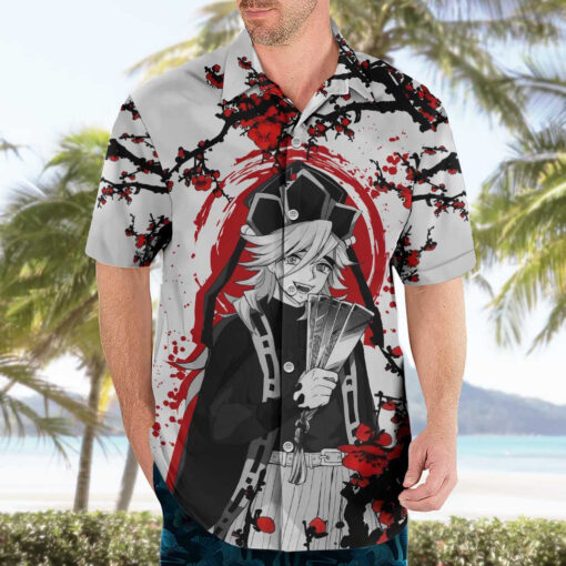 Chemise hawaïenne Dôma – Demon Slayer version japonaise – Image 3