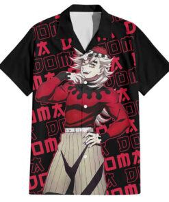 Chemise hawaïenne Dôma – Demon Slayer style motifs japonais