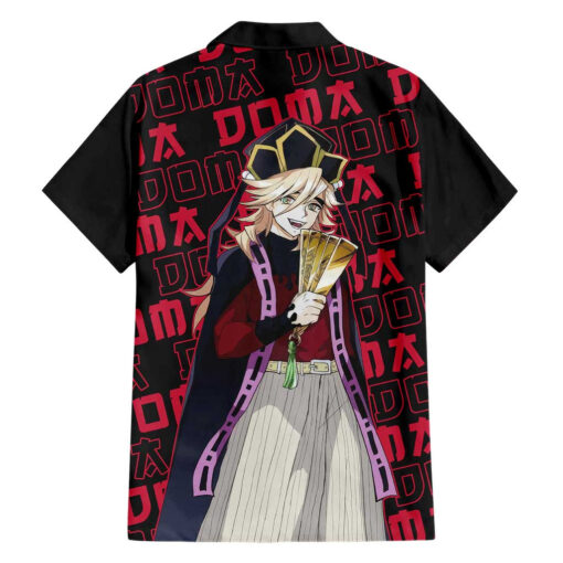 Chemise hawaïenne Dôma – Demon Slayer style motifs japonais – Image 2