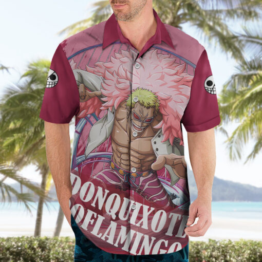 Chemise hawaïenne Donquichotte Doflamingo – One Piece – Image 3