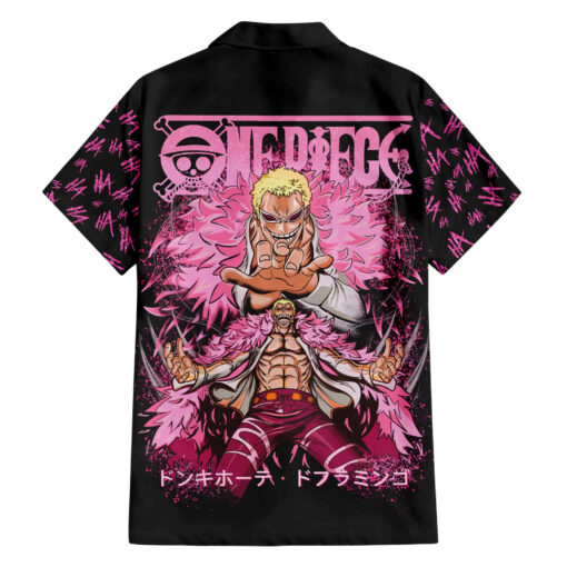Chemise hawaïenne Donquichotte Doflamingo – One Piece design