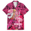 Chemise hawaïenne Donquichotte Doflamingo – Joker style rose