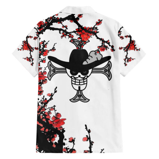 Chemise hawaïenne Dracule Mihawk – style japonais One Piece – Image 2