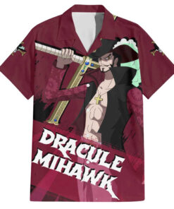 Chemise hawaïenne Dracule Mihawk – One Piece
