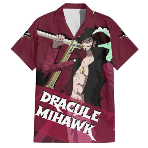 Chemise hawaïenne Dracule Mihawk – One Piece