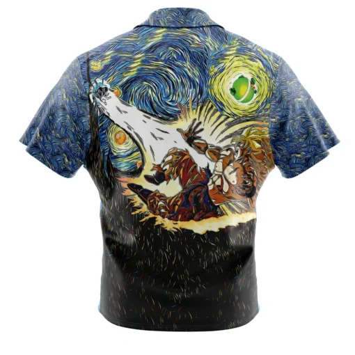 Chemise hawaïenne Dragon Ball Z Nuit étoilée – Image 2