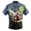 Chemise hawaïenne Dragon Ball Z Nuit étoilée