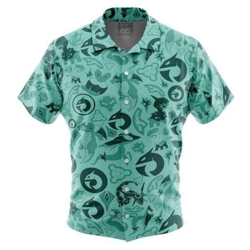Chemise hawaïenne Type Dragon Pokémon